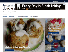 Tablet Screenshot of jecuisinedoncjesuis.com